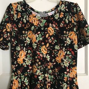 2x 🍁🌼 Amelia Dress in Autumnal Floral Print